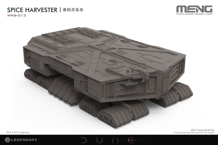 MENG MMS013 Dune - Spice Harvester - 100x65x27mm - Menmms013 2 - MENMMS013