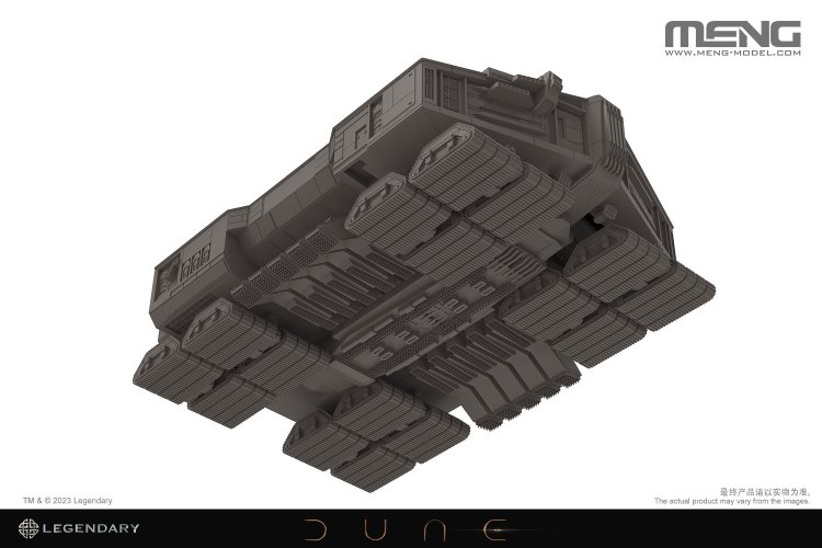 MENG MMS013 Dune - Spice Harvester - 100x65x27mm - Menmms013 3 - MENMMS013