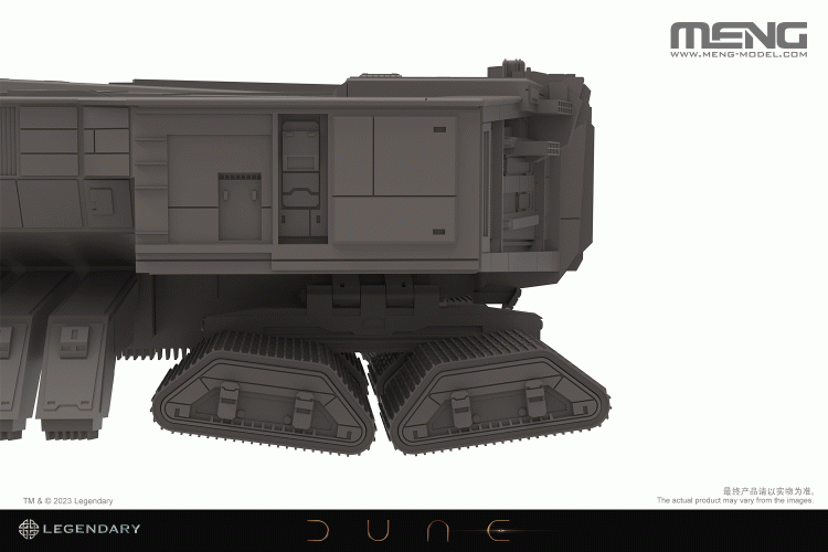 MENG MMS013 Dune - Spice Harvester - 100x65x27mm - Menmms013 5 - MENMMS013