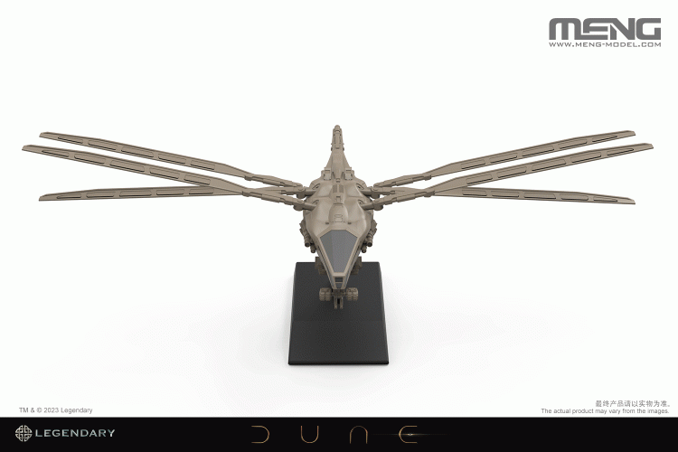 MENG MMS014 Dune - Harkonnen Ornithopter 88mm lang - Wingspan 173mm - Menmms014 4 - MENMMS014