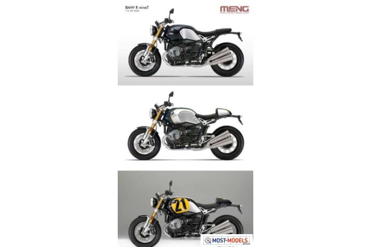 1:9 MENG MT003 BMW R Nine T Motor - Menmt003 2 - MENMT003