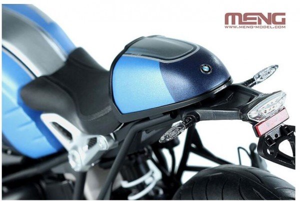 1:9 MENG MT003T BMW R Nine T - Pre Colored - Mars Red/Cosmic Blue - Menmt003t 3 - MENMT003T