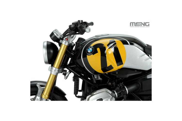 1:9 MENG MT003U BMW RnineT Option 719 Black Storm Metallic/Vintage - Pre Coloured - Menmt003u 2 - MENMT003U