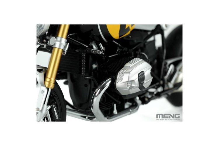 1:9 MENG MT003U BMW RnineT Option 719 Black Storm Metallic/Vintage - Pre Coloured - Menmt003u 3 - MENMT003U