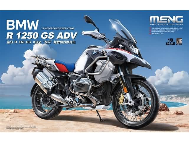 1:9 MENG MT005 BMW R 1250 GS ADV Motorfiets - Menmt005 1 - MENMT005