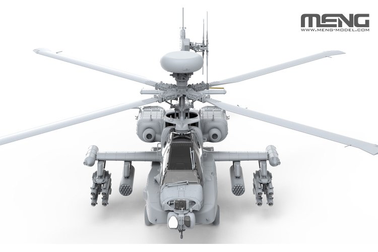 1:35 MENG QS004 Boeing AH-64D Apache Longbow - Heavy Attack Helicopter - Menqs004 1 - MENQS004