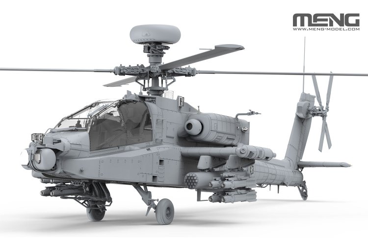 1:35 MENG QS004 Boeing AH-64D Apache Longbow - Heavy Attack Helicopter - Menqs004 2 - MENQS004