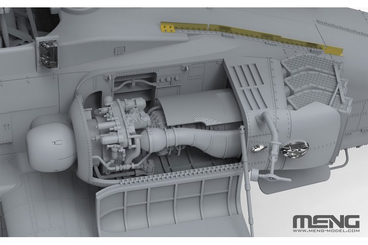 1:35 MENG QS004 Boeing AH-64D Apache Longbow - Heavy Attack Helicopter - Menqs004 8 - MENQS004