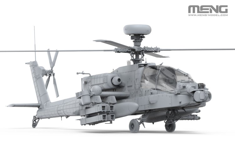 1:35 MENG QS005 Boeing AH-64 Apache - AH-64D SARAF - Saraph (Fiery Winged Serpent) - Menqs005 2 - MENQS005