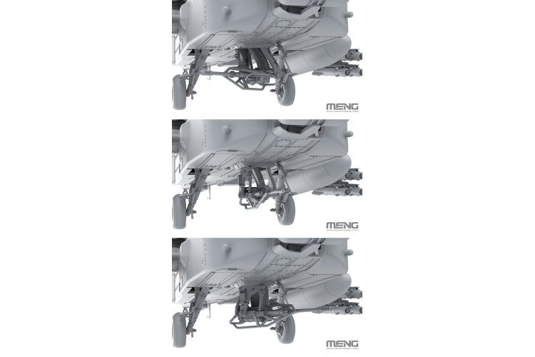 1:35 MENG QS005 Boeing AH-64 Apache - AH-64D SARAF - Saraph (Fiery Winged Serpent) - Menqs005 9 - MENQS005