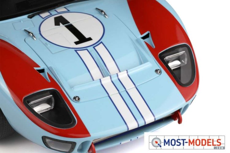 1:12 MENG RS001 Ford GT40 Mk.II'66 Car - Pre Colored Edition - Menrs001 2 - MENRS001