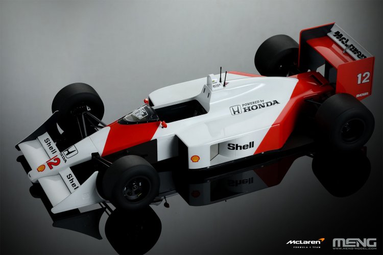 1:12 MENG RS005 McLaren MP4/4 1988 - Pre-colored Edition - Menrs005 3 - MENRS005