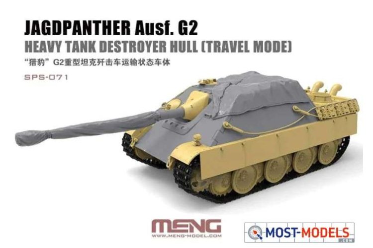 1:35 MENG SPS071 Jagdpanther Ausf. G2 Heavy Tank - Destroyer Hull - Mensps071 - MENSPS071