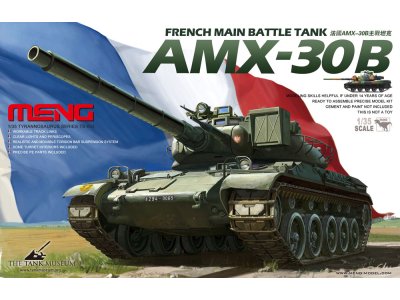 1:35 MENG TS003 French AMX-30B Main Battle Tank - Ments003 1 - MENTS003
