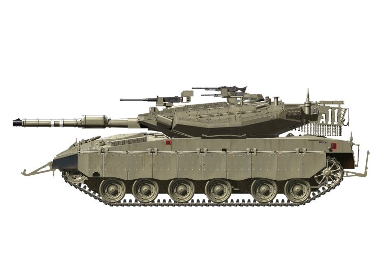 1:35 MENG TS025 Merkava Mk.3D Late LIC - Israel Main Battle Tank - Ments025 14 - MENTS025