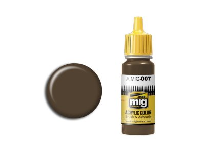 AMMO MIG 0007 Dark Brown RAL 7017 - Acryl - Mig0007 xs - MIG0007-XS