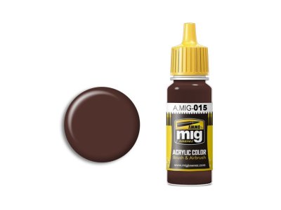 AMMO MIG 0015 Chocolate Brown RAL 8017 - Acryl - Mig0015 xs - MIG0015-XS