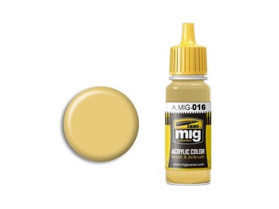 AMMO MIG 0016 Tan RAL 8020 - Acryl - Mig0016 xs - MIG0016-XS