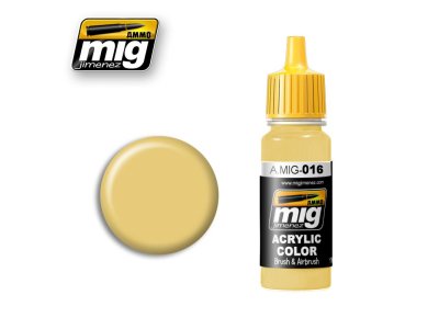 AMMO MIG 0016 Tan RAL 8020 - Acryl - Mig0016 - MIG0016-XS