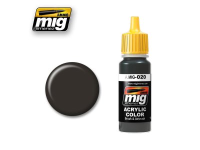 AMMO MIG 0020 6K Russian Brown - Acryl - Mig0020 - MIG0020-XS