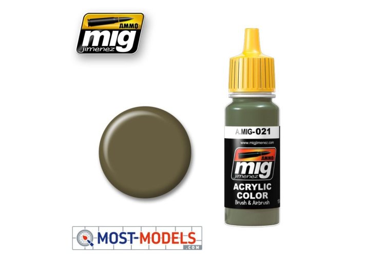 AMMO MIG 0021 7K Russian Tan - Acryl - Mig0021 2 - MIG0021-XS