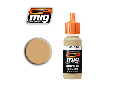 AMMO MIG 0038 Light Wood - Acryl  - Mig0038 - MIG0038-XS