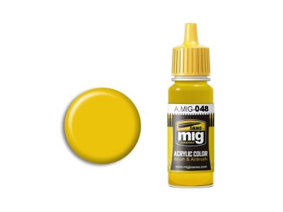 AMMO MIG 0048 Yellow - Acryl - Mig0048 xs - MIG0048-XS
