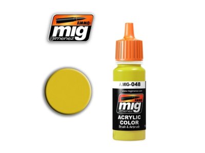 AMMO MIG 0048 Yellow - Acryl - Mig0048 - MIG0048-XS