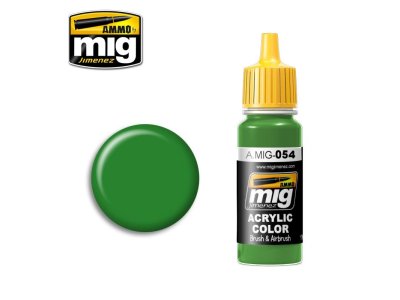 AMMO MIG 0054 Signal Green - Acryl - Mig0054 - MIG0054-XS