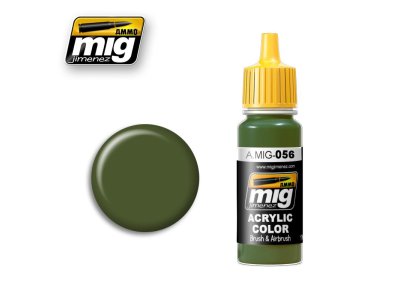 AMMO MIG 0056 Green Khaki - Acryl - Mig0056 - MIG0056-XS