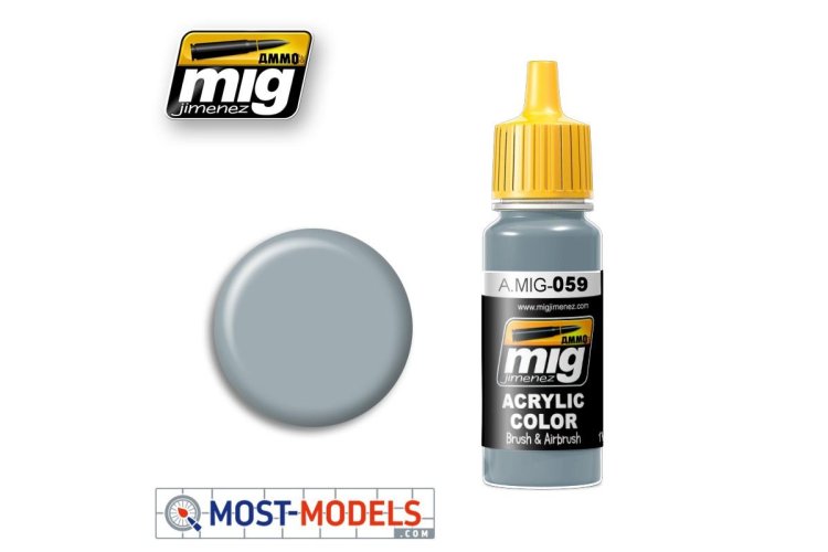 AMMO MIG 0059 Grey - Acryl - Mig0059 1 - MIG0059-XS