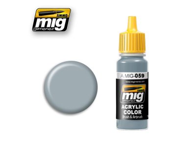 AMMO MIG 0059 Grey - Acryl - Mig0059 - MIG0059-XS