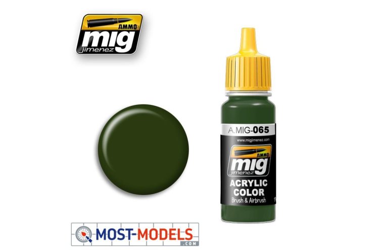 AMMO MIG 0065 Forest Green - Acryl - Mig0065 1 - MIG0065-XS