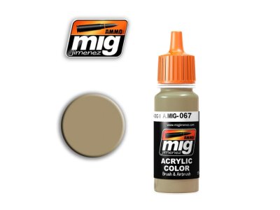 AMMO MIG 0067 IFD Sand Grey '73 - Acryl - Mig0067 - MIG0067-XS