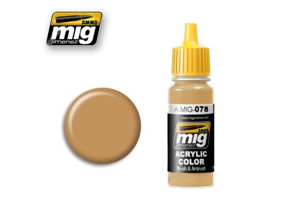 AMMO MIG 0078 Ochre Earth - Acryl - Mig0078 - MIG0078-XS