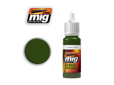 AMMO MIG 0092 Crystal Green - Acryl - Mig0092 1 - MIG0092-XS