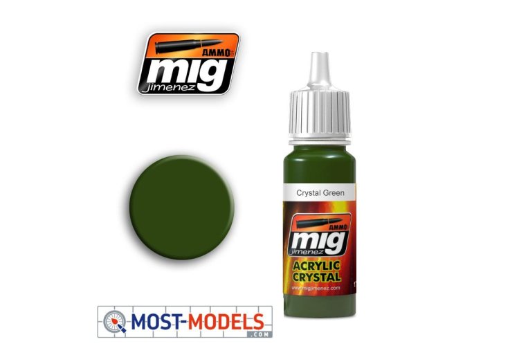 AMMO MIG 0092 Crystal Green - Acryl - Mig0092 - MIG0092-XS