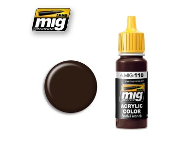 AMMO MIG 0110 SCC 1A British Brown 1941-42 - Acryl - Mig0110 - MIG0110-XS