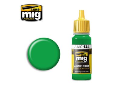 AMMO MIG 0124 Lime Green - Acryl - Mig0124 - MIG0124-XS