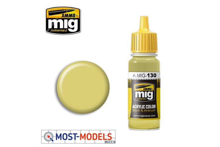 AMMO MIG 0130 Fayed Yellow - Acryl - Mig0130 1 - MIG0130-XS