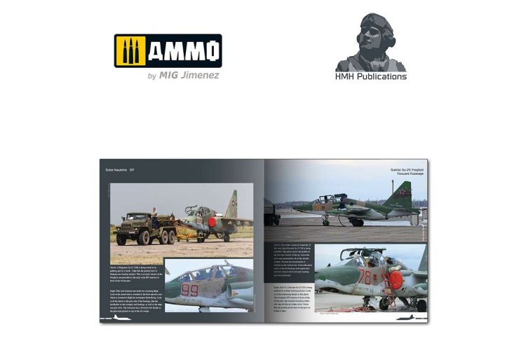 AMMO MIG DH017 Aircraft in Detail Sukhoi Su-25 Frogfoot - Book