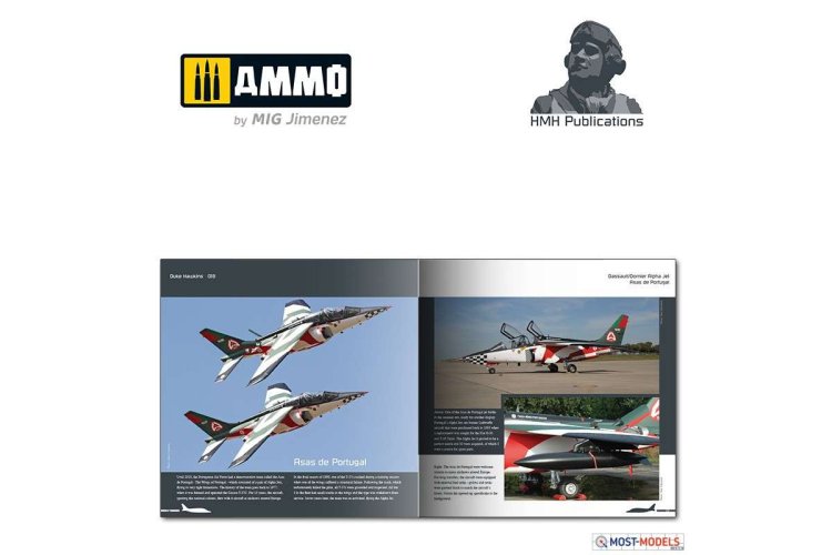 AMMO MIG DH018 Aircraft in Detail Dassault / Dornier Alpha Jet - Book - Mig018 2 dassault dornier alpha jet - MIGDH018