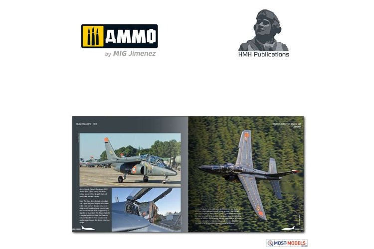 AMMO MIG DH018 Aircraft in Detail Dassault / Dornier Alpha Jet - Book - Mig018 5 dassault dornier alpha jet - MIGDH018