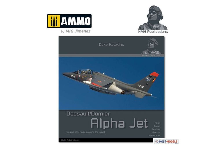 AMMO MIG DH018 Aircraft in Detail Dassault / Dornier Alpha Jet - Book - Mig018 dassault dornier alpha jet 1 - MIGDH018