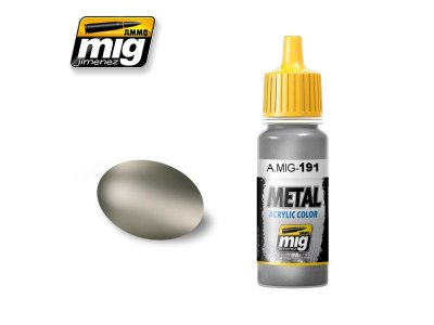 AMMO MIG 0191 Steel - Acryl - Mig0191 - MIG0191-XS