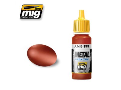 AMMO MIG 0199 Copper - Acryl - Mig0199 - MIG0199-XS