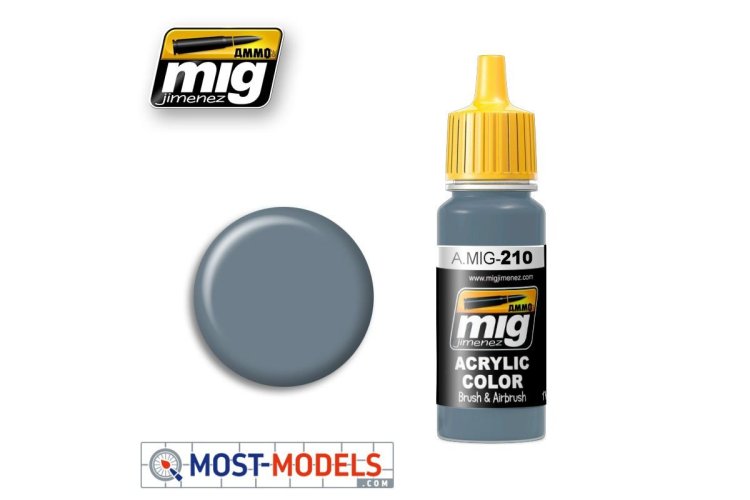 AMMO MIG 0210 FS 35237 Gray Blue - Acryl - Mig0210 1 - MIG0210-XS