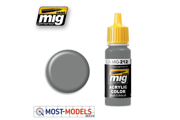 AMMO MIG 0212 FS 36373 Silver Grey - Acryl - Mig0212 1 - MIG0212-XS