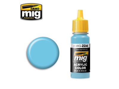 AMMO MIG 0224 FS 35250 Sky Line Blue - Acryl - Mig0224 - MIG0224-XS