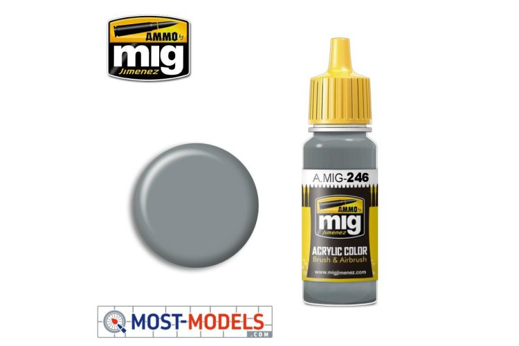 AMMO MIG 0246 Medium Sea Grey - Acryl - Mig0246 - MIG0246-XS